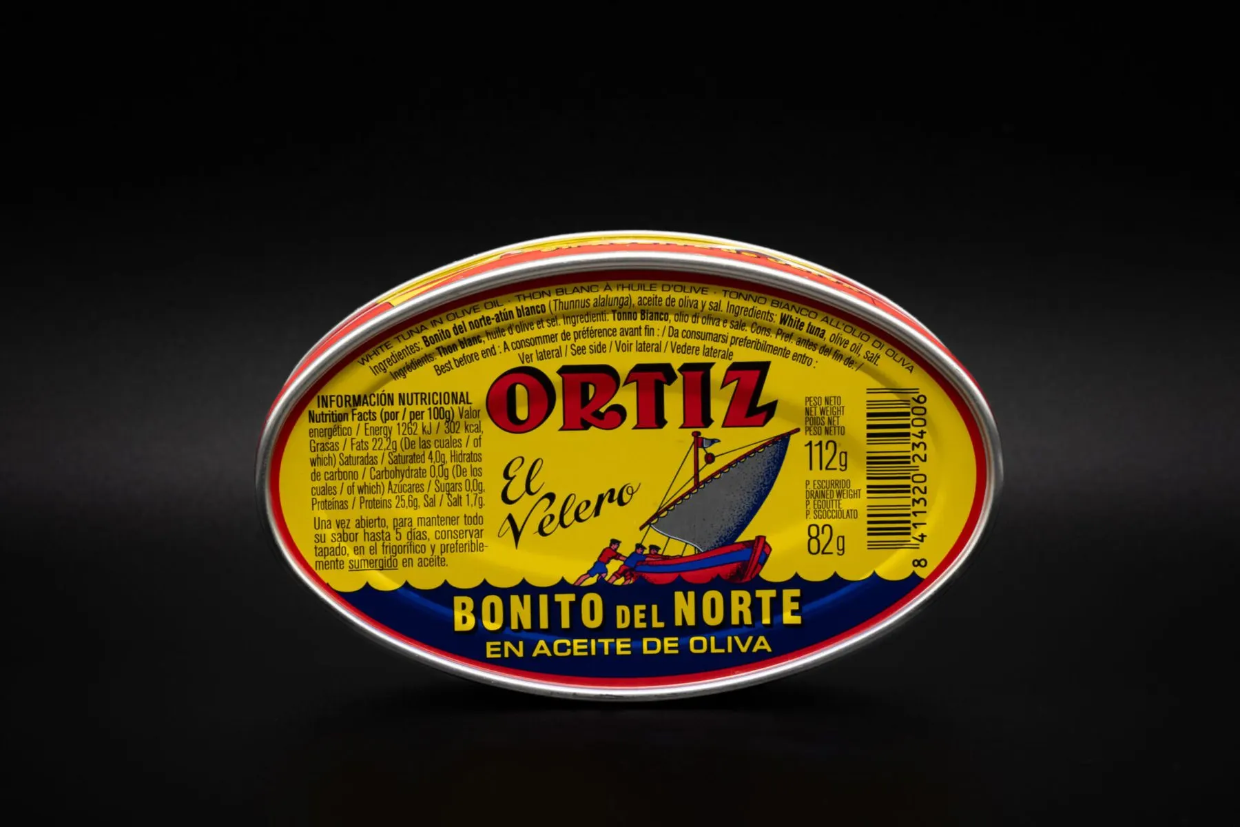 Bonito del Norte en aceite de oliva · Ortiz