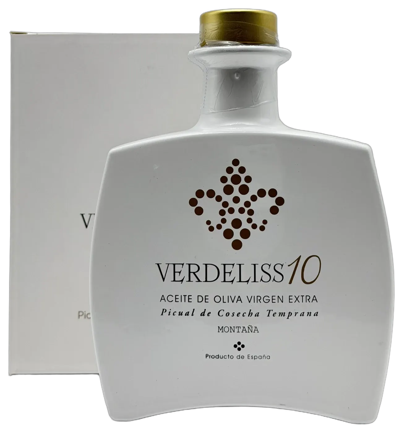 Aceite de oliva virgen extra Verdeliss 10 · Picual de cosecha temprana · 500 ml