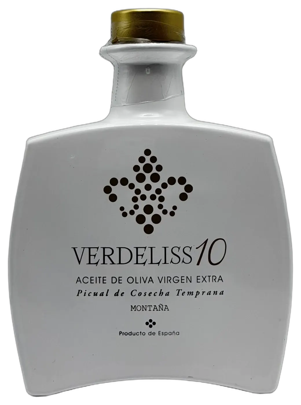 Aceite de oliva virgen extra Verdeliss 10 · Picual de cosecha temprana · 500 ml