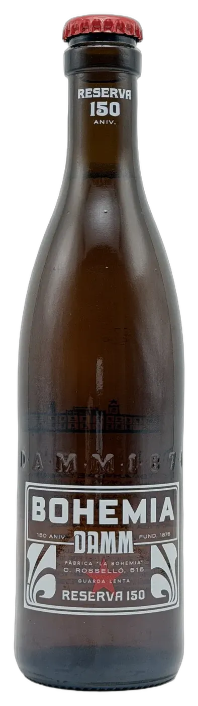Bohemia Reserva 150 · Damm · 150 aniversario · 33 cl