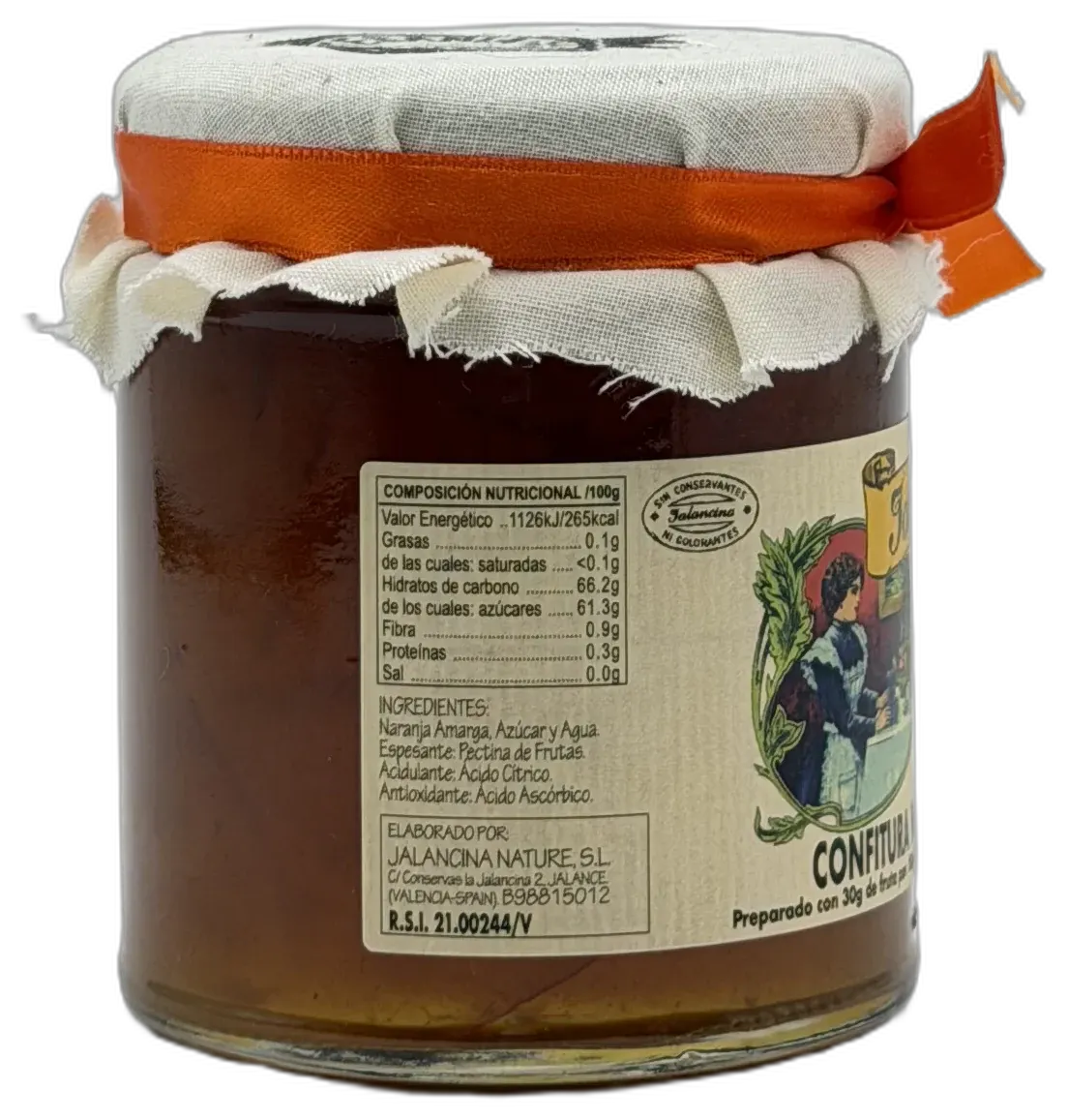 Confitura de naranja amarga · La Jalancina · 300 g