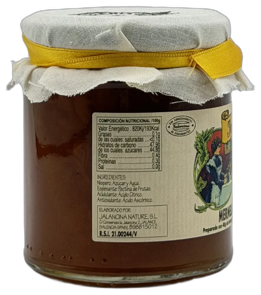 Mermelada de níspero · La Jalancina · 270 g