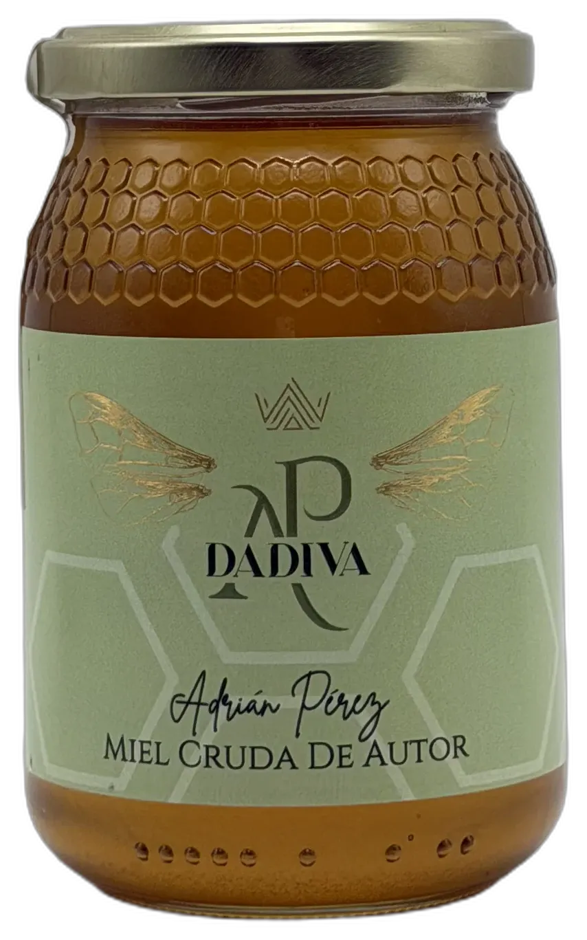 Miel cruda de autor · Dádiva · Adrián Pérez · 500 g